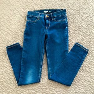 Girls old navy Ballerina denim leggings, size 12